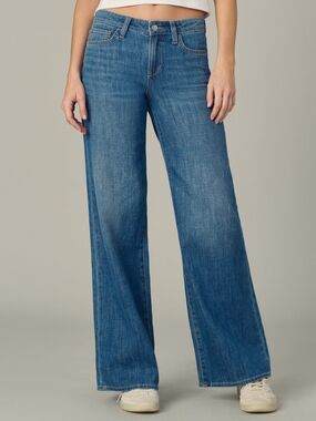 Joe's Jeans 'The Lou Lou' Low Rise Wide Leg Jeans
